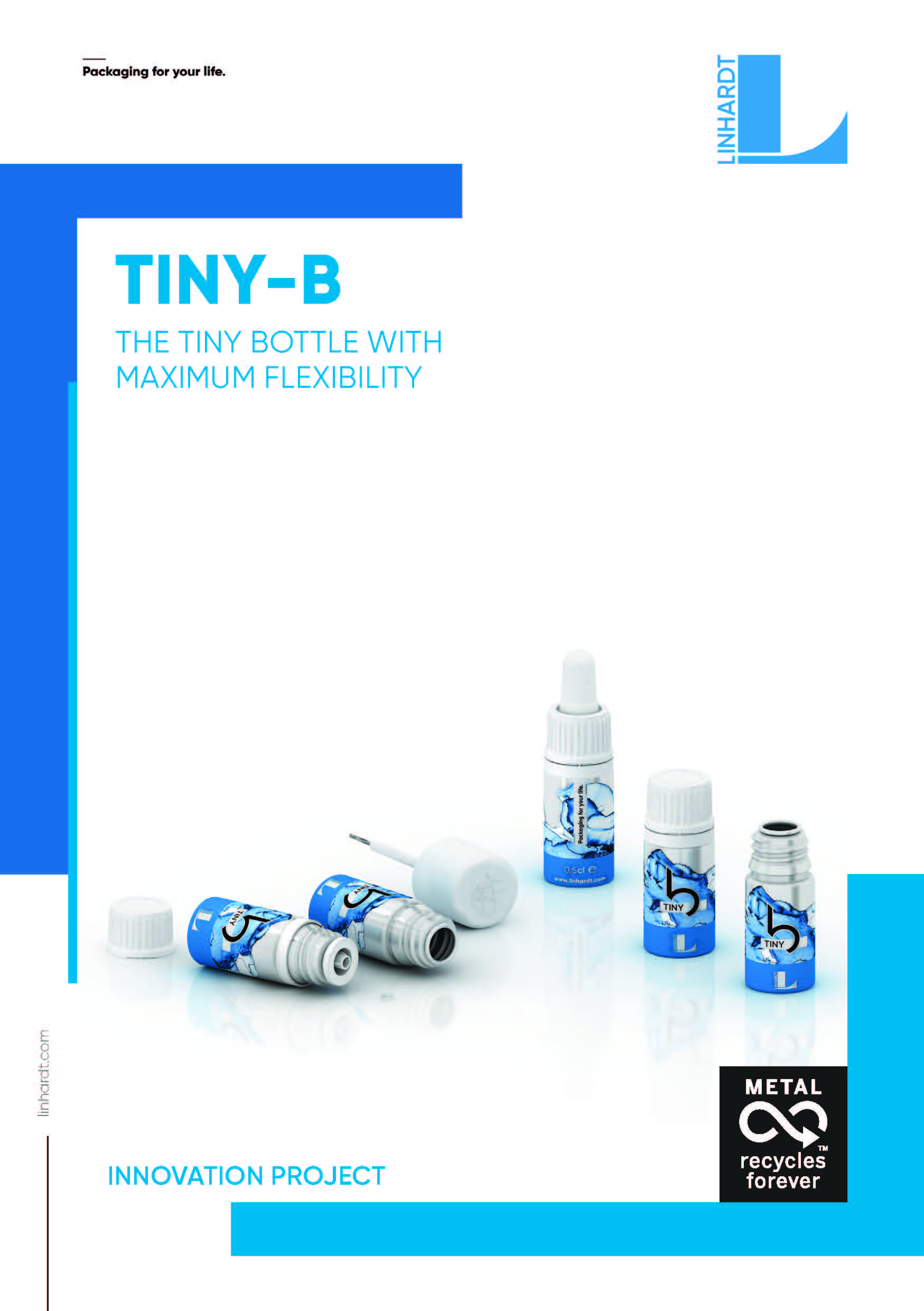 TINY-B بطری کوچک با حداکثر انعطاف پذیری توسط شرکت LINHARDT0.