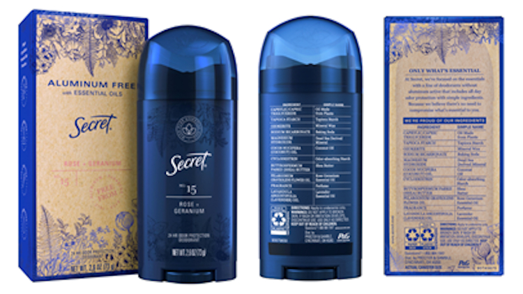 P&amp;amp;G Launches All-Paper Deodorant Packaging